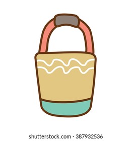 Bucket Doodle Icon