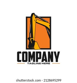 bucket excavator logo, excavator logo 