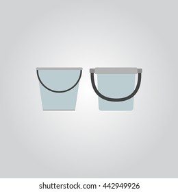 Bucket flat icon