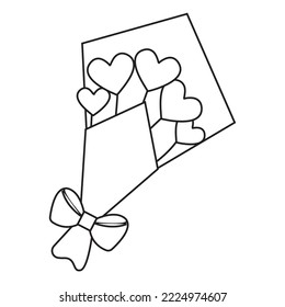ilustración de vector de flores de cubo