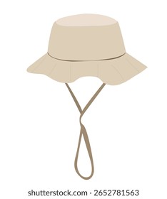Bucket Hat. bucket hat with chin strap,