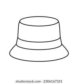 Bucket Hat Icon For Logo And More