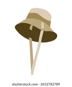  bucket hat vector. Boonie hat ( adventure hat)