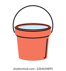 bucket house keeping tool icon