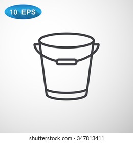 bucket icon