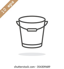 bucket icon