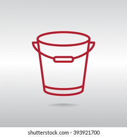 bucket icon