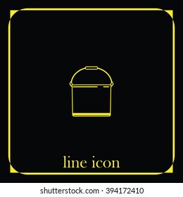 Bucket icon.