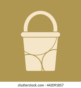 Bucket Icon. 