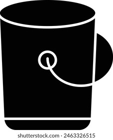 Bucket Icon Design For Personal And Commercial Use.