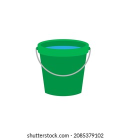 Plantilla de diseño de icono de cubo vector ilustración aislada