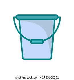 bucket icon design vector template
