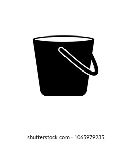 bucket icon. Element of simple icon for websites, web design, mobile app, info graphics. Signs and symbols collection icon for design and development on white background