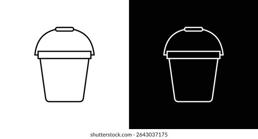 Icono de cubo Vector de logotipo de estilo plano. perfecto para diseños UI