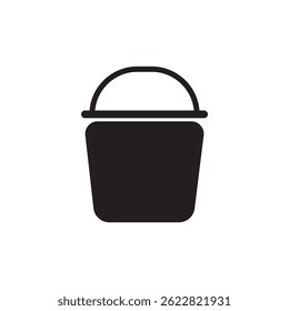 bucket icon illustration element design