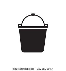Bauart für Eimer-Symbol-Illustrationselement
