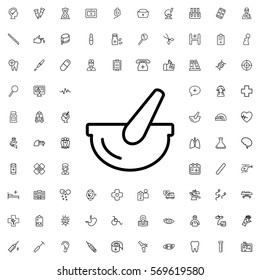 bucket icon illustration isolated vector sign symbol