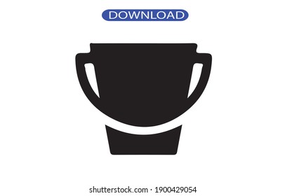 bucket icon or logo isolated sign symbol vector illustration - high quality black style vector icons.