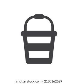 Bucket Icon Sign Symbol Vector