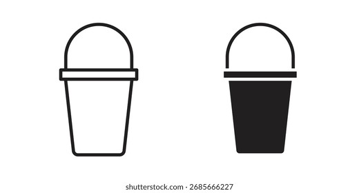 Icono de cubo símbolo de Vector simple