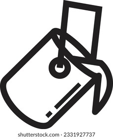 Bucket icon symbol vector image. Illustration of the bucket cleaning equipment washing outline design image. EPS 10