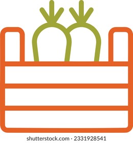 Bucket icon symbol vector image. Illustration of the bucket cleaning equipment washing outline design image. EPS 10