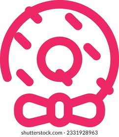 Eisensymbol, Vektorbild. Illustration der Eimerreinigungsausrüstung, die das Design der Umrisslinie abbildet. EPS10