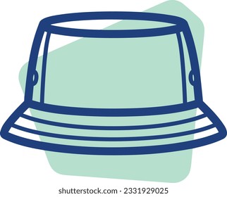 Bucket icon symbol vector image. Illustration of the bucket cleaning equipment washing outline design image. EPS 10
