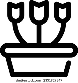 Imagen vectorial del símbolo de icono del cubo. Ilustración de la imagen de diseño del contorno de lavado del equipo de limpieza de cubos. EPS 10