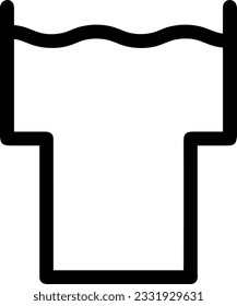 Bucket icon symbol vector image. Illustration of the bucket cleaning equipment washing outline design image. EPS 10