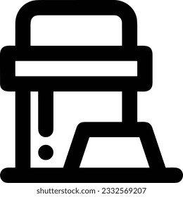 Bucket icon symbol vector image. Illustration of the bucket cleaning equipment washing outline design image. EPS 10