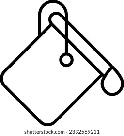 Bucket icon symbol vector image. Illustration of the bucket cleaning equipment washing outline design image. EPS 10