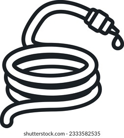 Bucket icon symbol vector image. Illustration of the bucket cleaning equipment washing outline design image. EPS 10