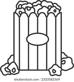Bucket icon symbol vector image. Illustration of the bucket cleaning equipment washing outline design image. EPS 10