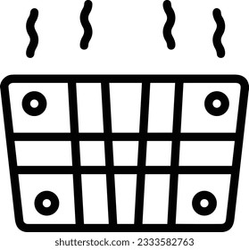 Bucket icon symbol vector image. Illustration of the bucket cleaning equipment washing outline design image. EPS 10