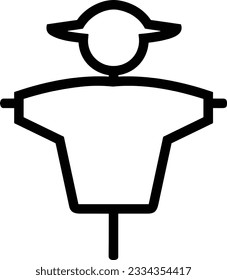 Bucket icon symbol vector image. Illustration of the bucket cleaning equipment washing outline design image. EPS 10