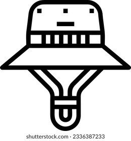 Bucket icon symbol vector image. Illustration of the bucket cleaning equipment washing outline design image. EPS 10