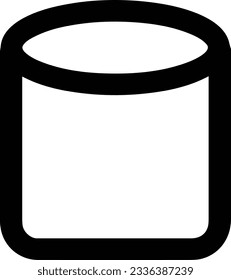 Bucket icon symbol vector image. Illustration of the bucket cleaning equipment washing outline design image. EPS 10