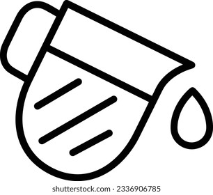 Bucket icon symbol vector image. Illustration of the bucket cleaning equipment washing outline design image. EPS 10