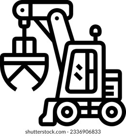 Bucket icon symbol vector image. Illustration of the bucket cleaning equipment washing outline design image. EPS 10