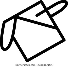 Imagen vectorial del símbolo de icono del cubo. Ilustración de la imagen de diseño del contorno de lavado del equipo de limpieza de cubos. EPS 10