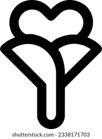 Bucket icon symbol vector image. Illustration of the bucket cleaning equipment washing outline design image. EPS 10