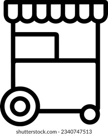 Imagen vectorial del símbolo de icono del cubo. Ilustración de la imagen de diseño del contorno de lavado del equipo de limpieza de cubos. EPS 10