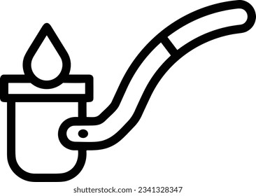 Bucket icon symbol vector image. Illustration of the bucket cleaning equipment washing outline design image. EPS 10