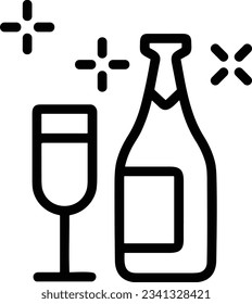Bucket icon symbol vector image. Illustration of the bucket cleaning equipment washing outline design image. EPS 10