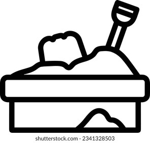 Bucket icon symbol vector image. Illustration of the bucket cleaning equipment washing outline design image. EPS 10