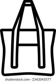 Bucket icon symbol vector image. Illustration of the bucket cleaning equipment washing outline design image. EPS 10