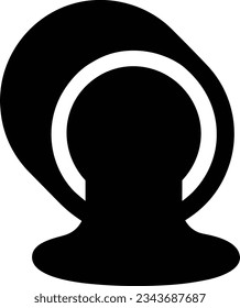 Bucket icon symbol vector image. Illustration of the bucket cleaning equipment washing outline design image. EPS 10
