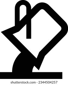 Bucket icon symbol vector image. Illustration of the bucket cleaning equipment washing outline design image. EPS 10
