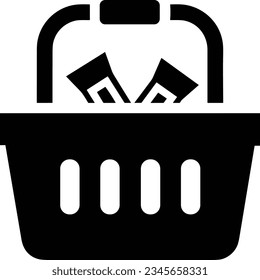 Bucket icon symbol vector image. Illustration of the bucket cleaning equipment washing outline design image. EPS 10